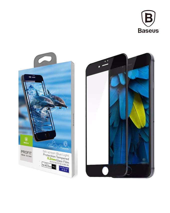 Baseus 0.2mm Silk Screen Printed Full screen Protector - iPhone 7Plus (SGAPIPH7P-ASL01)